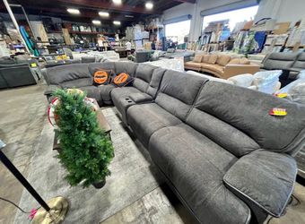 Costco Fabric Recliner 6-seat