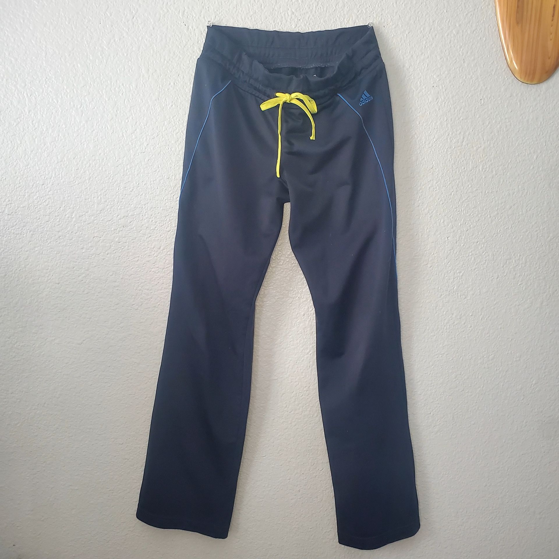 Adidas dark blue Sweat Pants Size: Medium