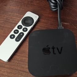 Apple TV With Remote