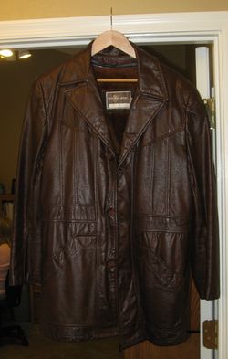 Vintage Leather Coat