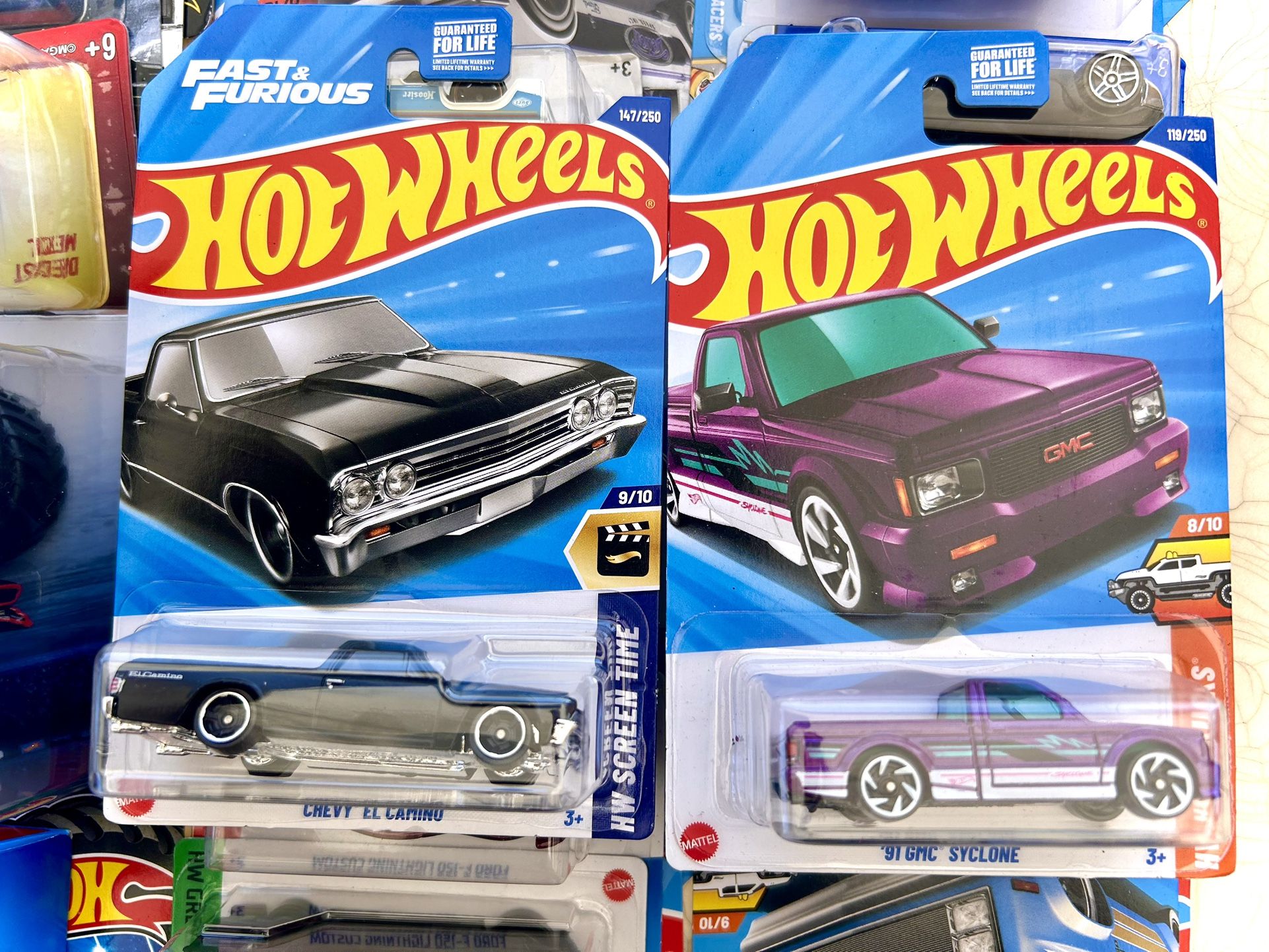Hotwheels Syclone And El Camino