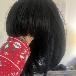 New Short Wig Black Hair