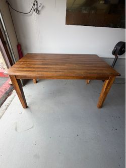 Wooden table