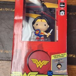 DC Wonder Woman 3.5 Inch Flying Character UFO Helicopter.