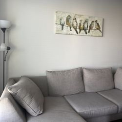 Living Spaces Sectional 