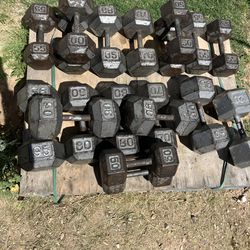 Dumbbells 1360 Pounds Delivery Available
