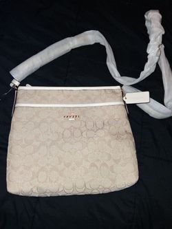 Coach Ivory color cross shoulder bag