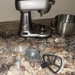Breville BEM800XL 5-Quart Die-Cast Stand Mixer w/ Bowl Attachments  Tested