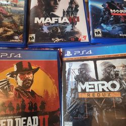 PS4 Games (lot)