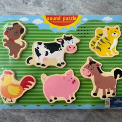 Brand New Farm Animal Sound Puzzle