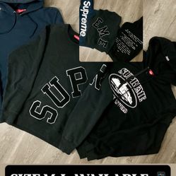 Supreme Crew neck & Hoodie