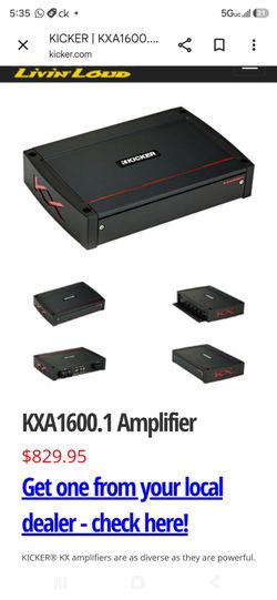 Kicker kxa 1600.1