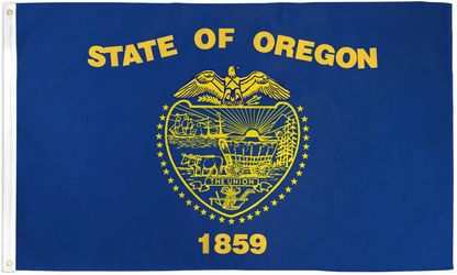 Oregon State Flag 3x5 Feet