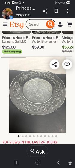 Princess House large platter
