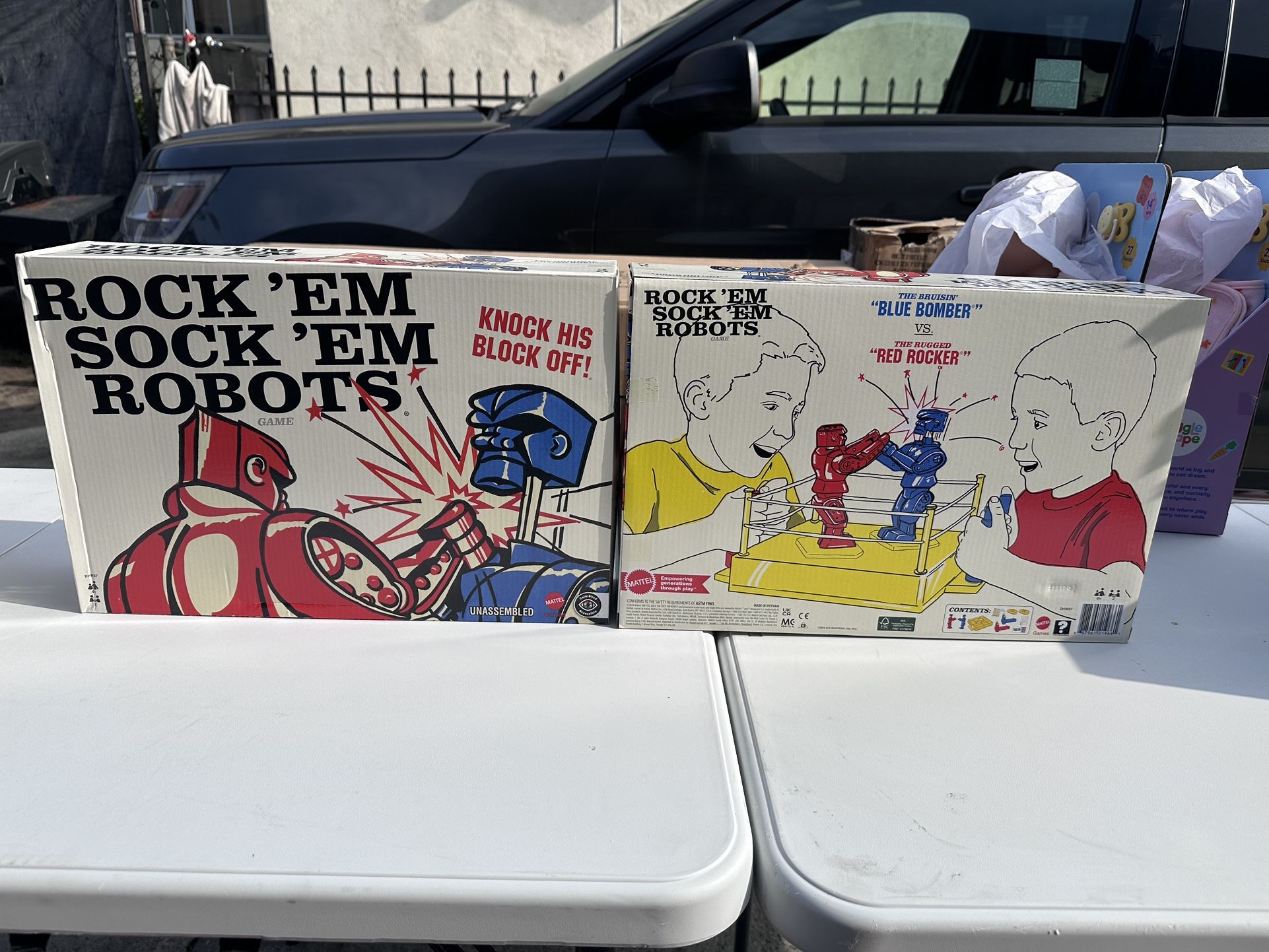 Rock 'Em Sock 'Em Robots Game