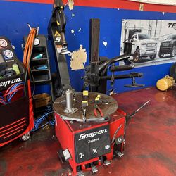 Tire machine and balancer