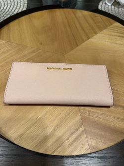 Michael Kors Blush Pink Saffiano Wallet