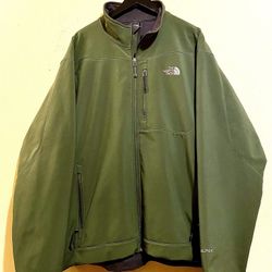 The North Face Apex Bionic Green Jacket Size 2xl