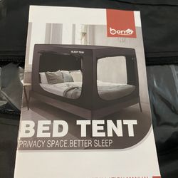 🛏️ Borno Bed Tent – Privacy Sleep Tent for Twin/Full Size Beds