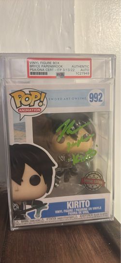 Kirito Funko Pop (Signed)
