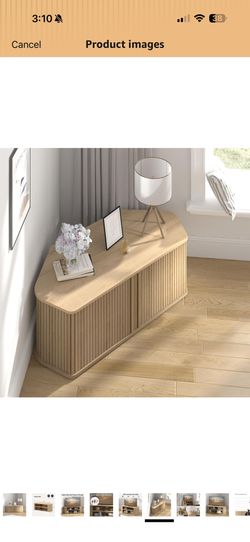 corner tv stand new just assembled 