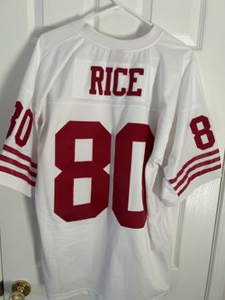Jerry Rice of the San Francisco 49ers 1994 White Legacy Jersey