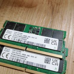 
32GB (2×16GB) SK hynix DDR5 SODIMM 4800MHz – Brand New