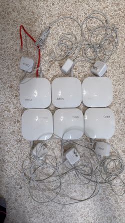 Eero Mesh 6 pack internet boosters
