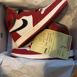 Jordan 1 Lost And Found 9.5