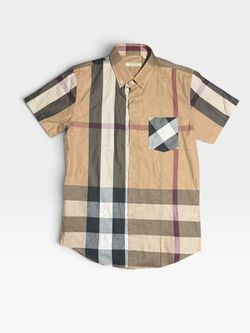 Burberry Short Sleeve Check Shirt