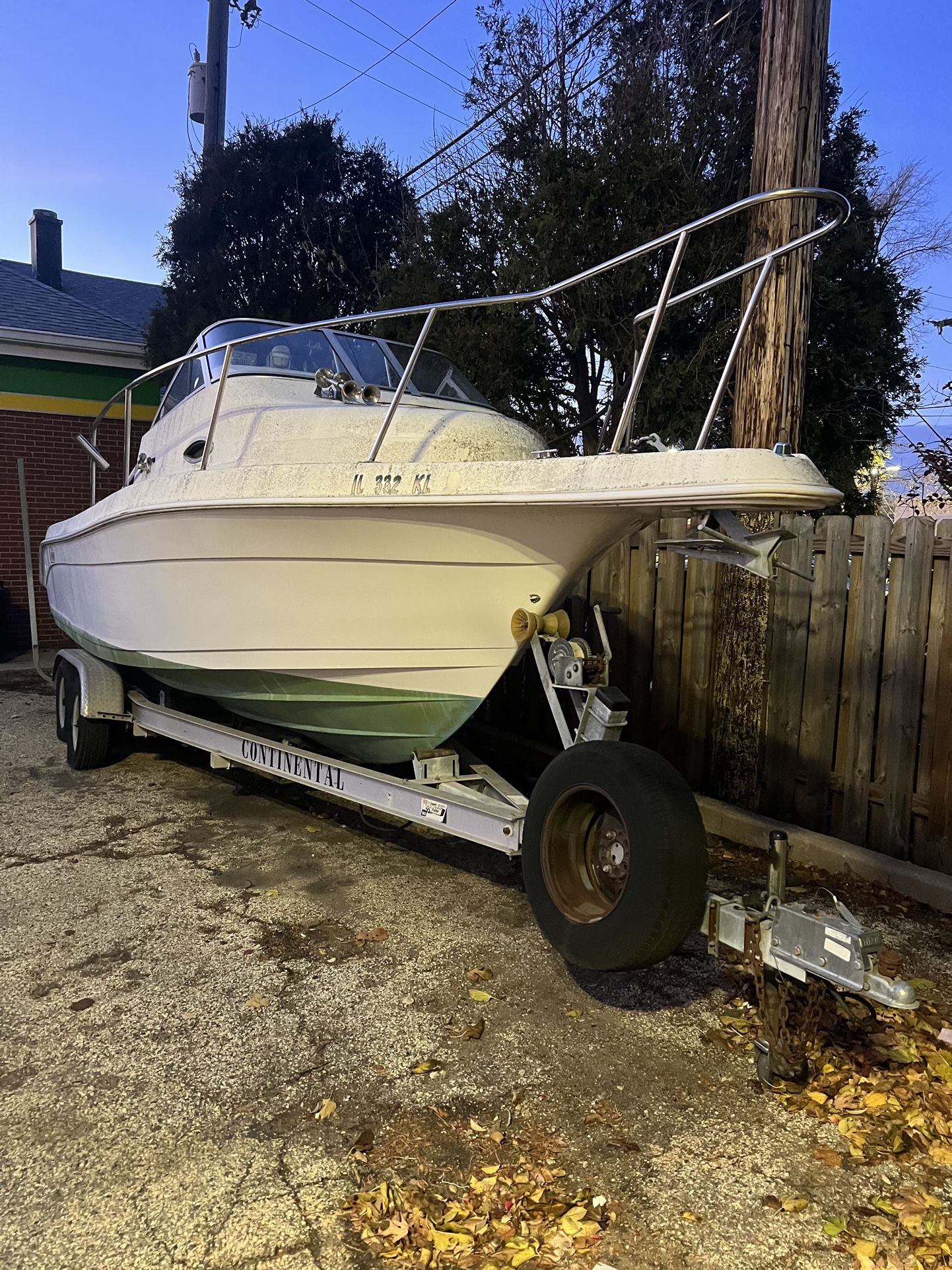 Cobia 220 WA Boat