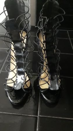 Black heels