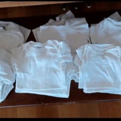 White Baby Onesies 3 For 1.00  Many Brand New
