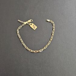 14k Gold Bracelet 7 Inch