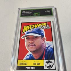 
2000 UPPER DECK VINTAGE MATINEE IDOLS PEDRO MARTINEZ #M19 RED SOX EJE NM-MT 8.5+