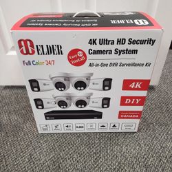 4k Camera HD Security System