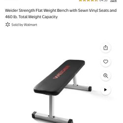 Flat Weight Bench 
