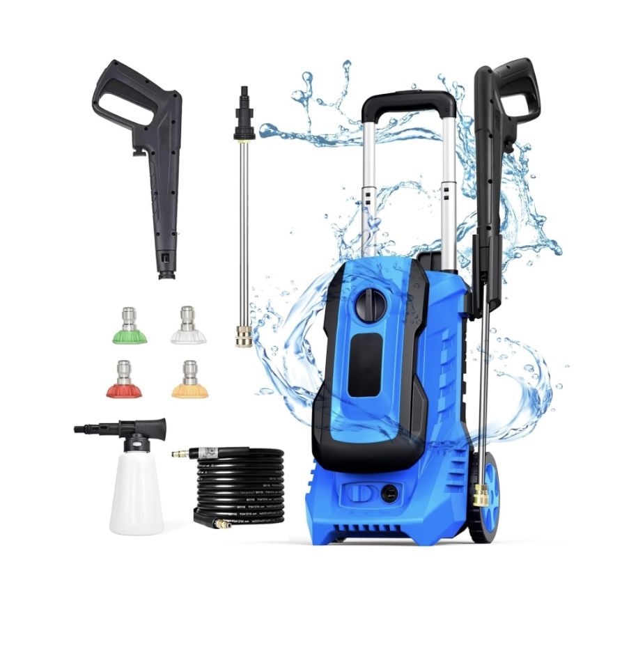 Electric Pressure Washer Power Washer - 4800 PSI 2.8 GPM Wash Machine Electric BH