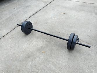 Gym Weights And Bar.made In USA