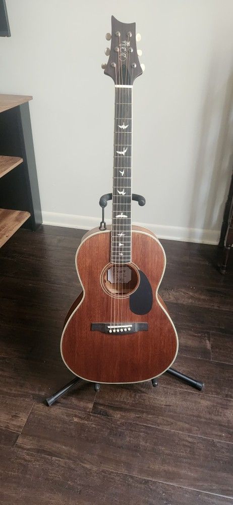 PRS SE P20E Parlor Acoustic Mahogany with Gig Bag