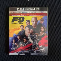 F9 The Fast Saga 4k