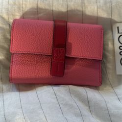Loewe Women’s Small Leather Wallet 