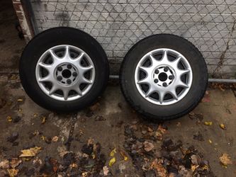 Oem Buick 15” wheels no leaks all got good tires