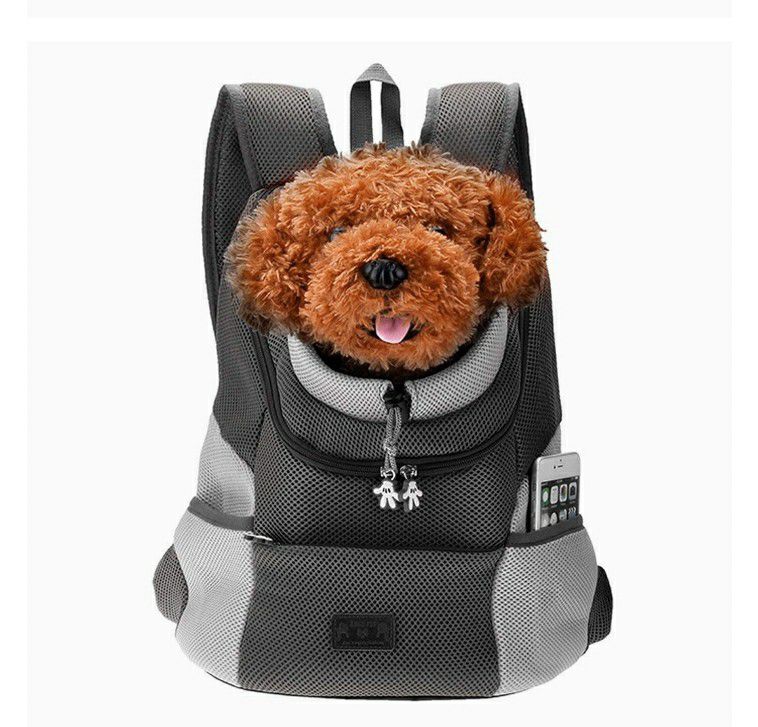 NO DELIVERY Comfortable Dog Cat Carrier Backpack with Breathable Head Out Design and Padded Shoulder for Hiking XL for 10.0-15.0 lbs pets
