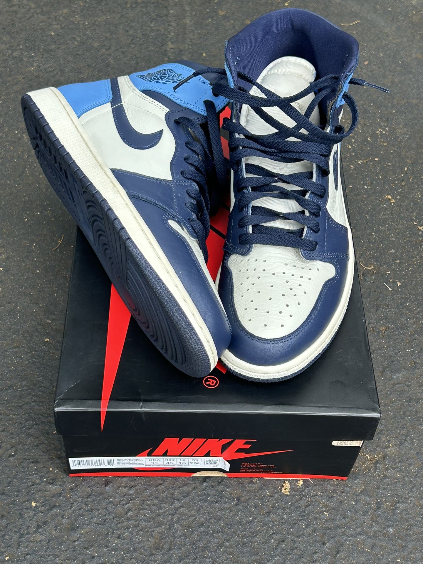 Jordan 1 Obsidian 