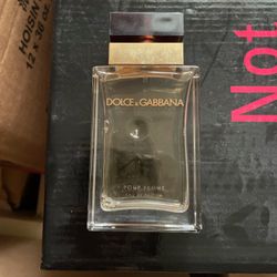 Dolce and Gabbana Perfume Bottle