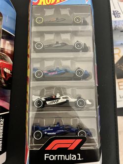 Hot Wheels 5 Pack Formula 1
