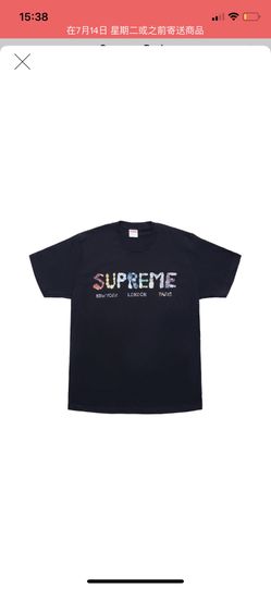 supreme rocks box logo tee size L