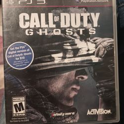 Call Of Duty- Ghosts Video Game