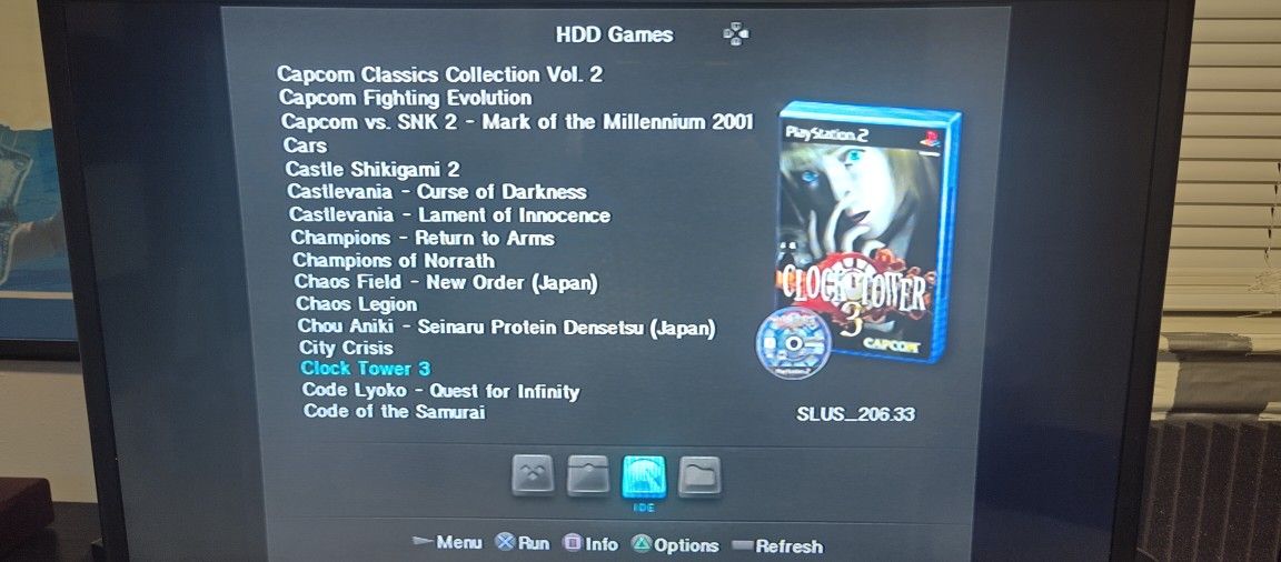 Modded PS2 HDD 6TB FMCB W/ 8MB PS2 Memory Card